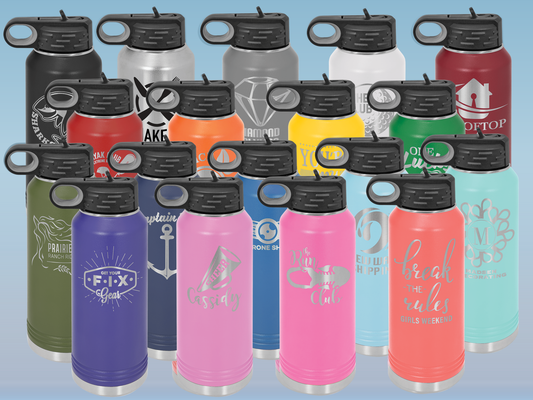 Custom 32 oz. Water Bottle