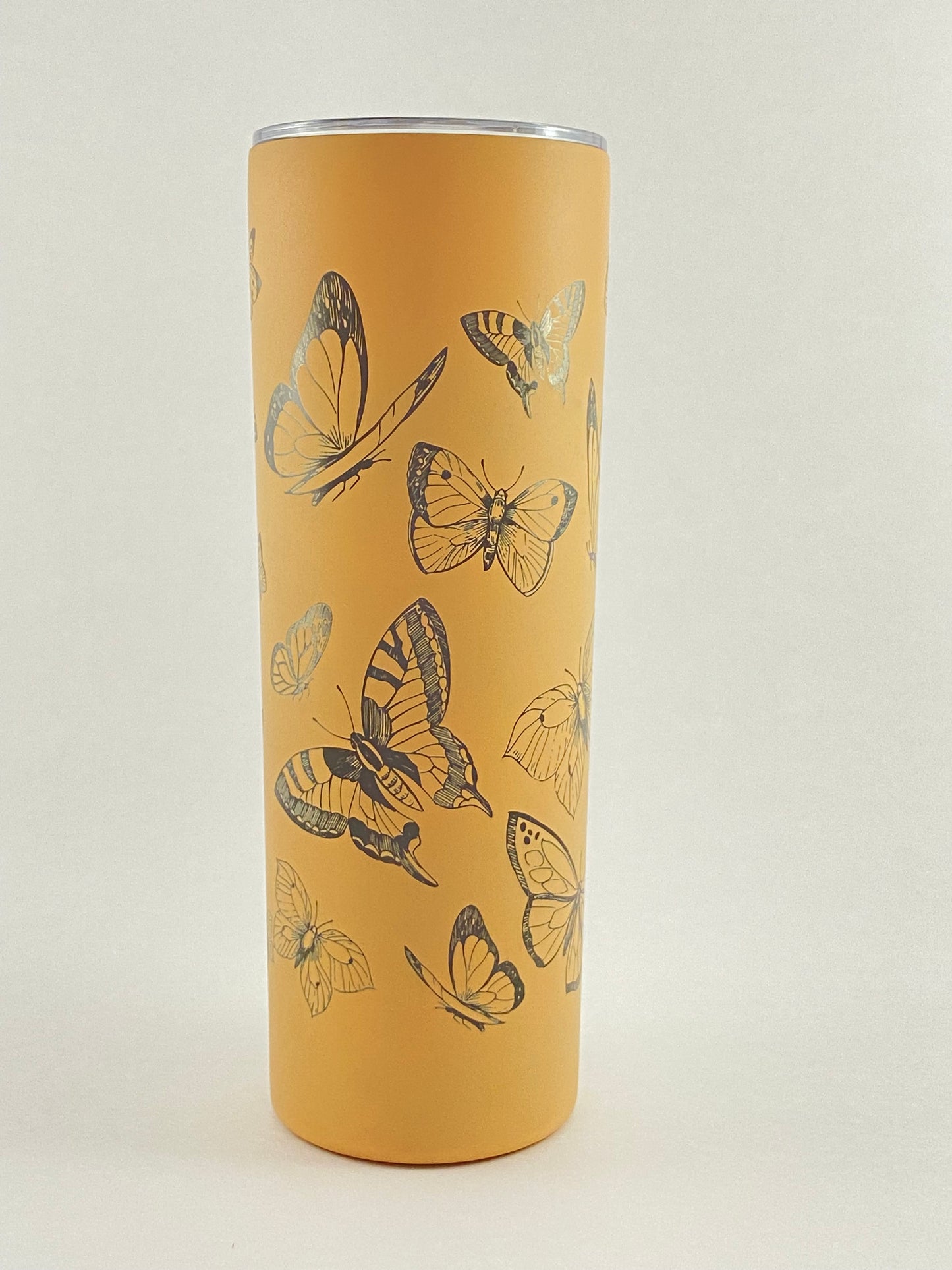 Butterflies Wraparound 20 oz. Skinny Tumbler