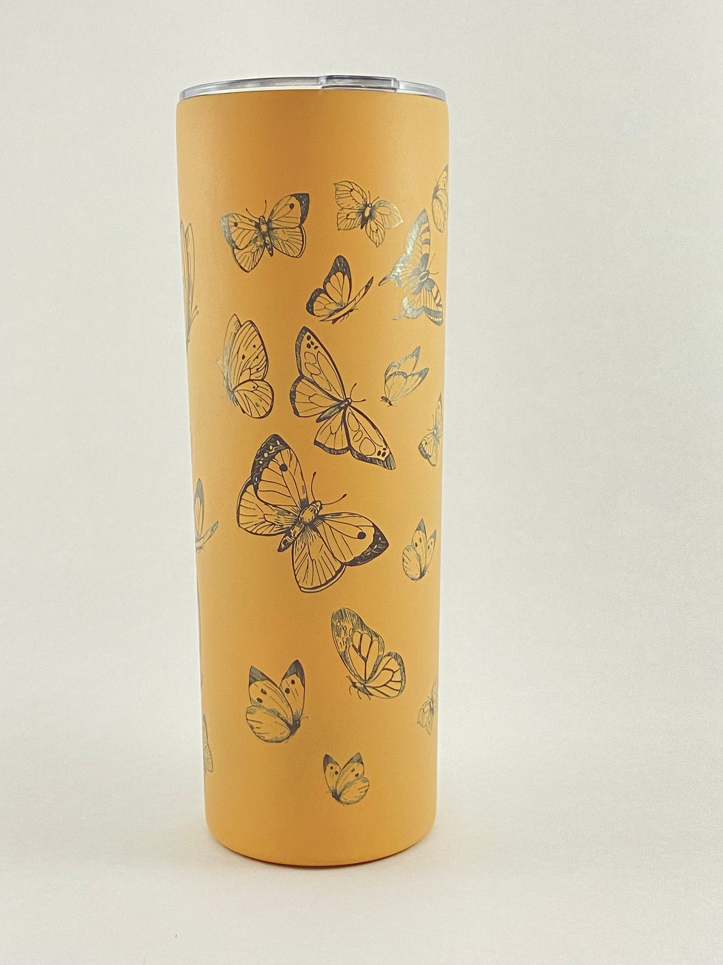 Butterflies Wraparound 20 oz. Skinny Tumbler