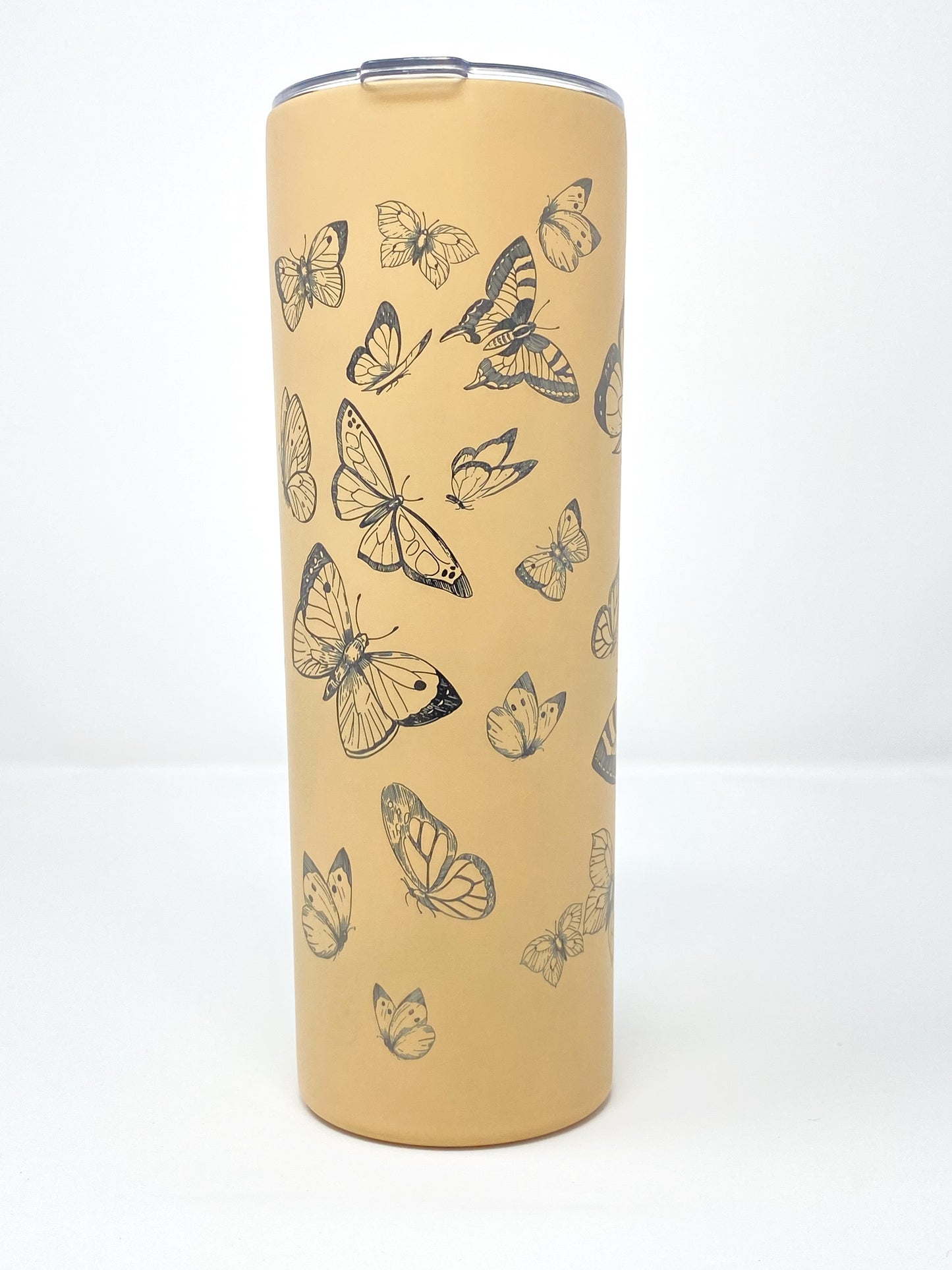 Butterflies Wraparound 20 oz. Skinny Tumbler