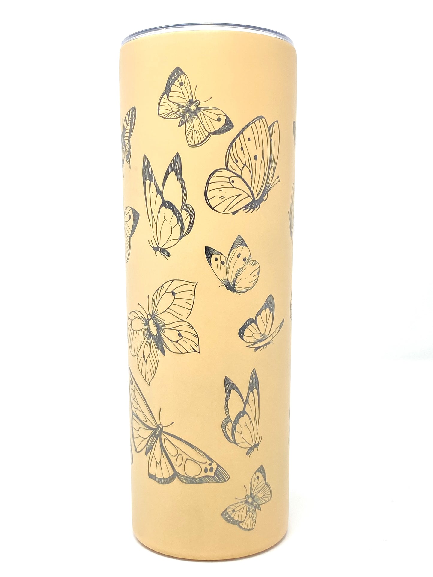 Butterflies Wraparound 20 oz. Skinny Tumbler