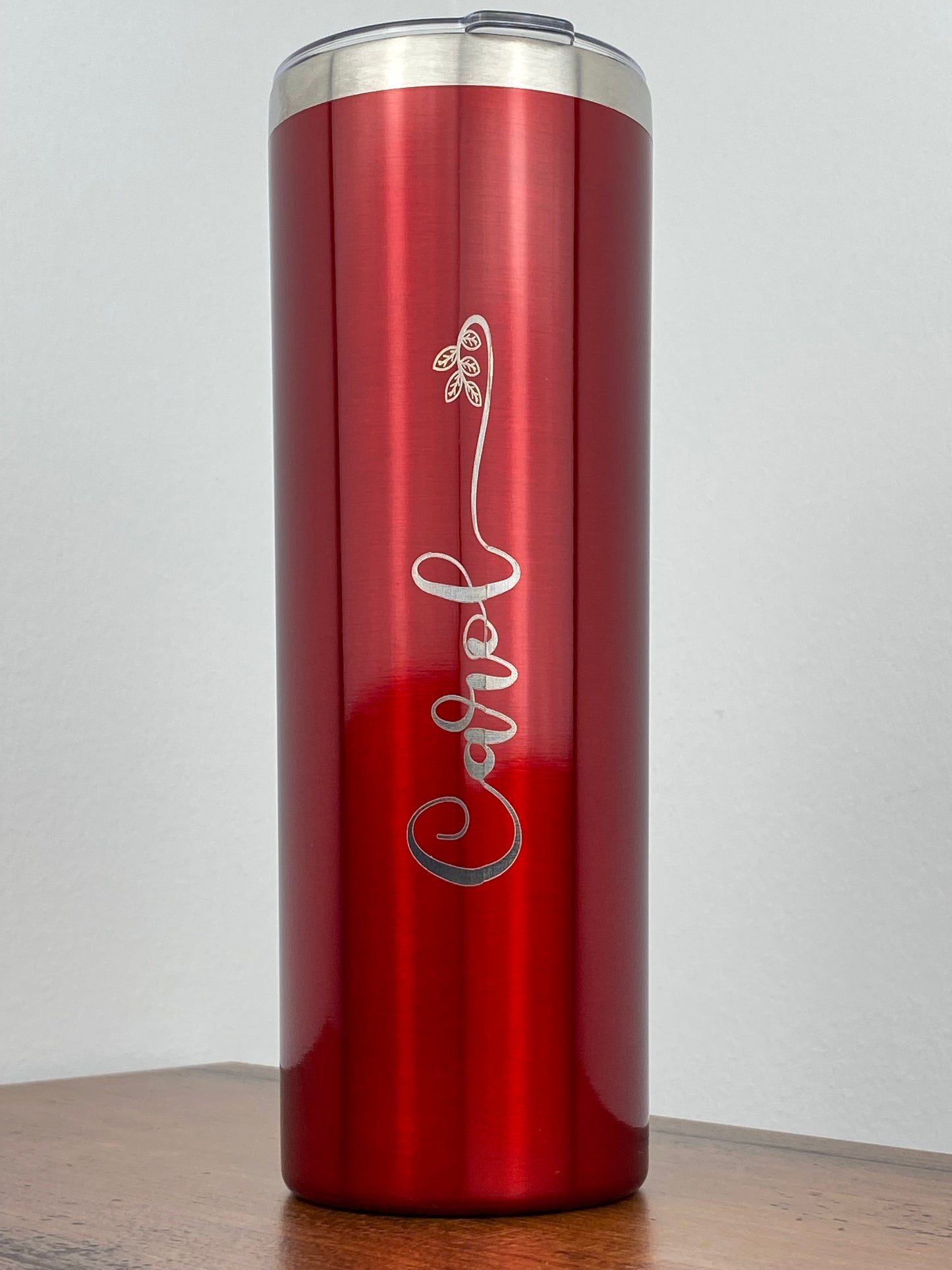 Elegant Butterfly 20 oz. Skinny Tumbler