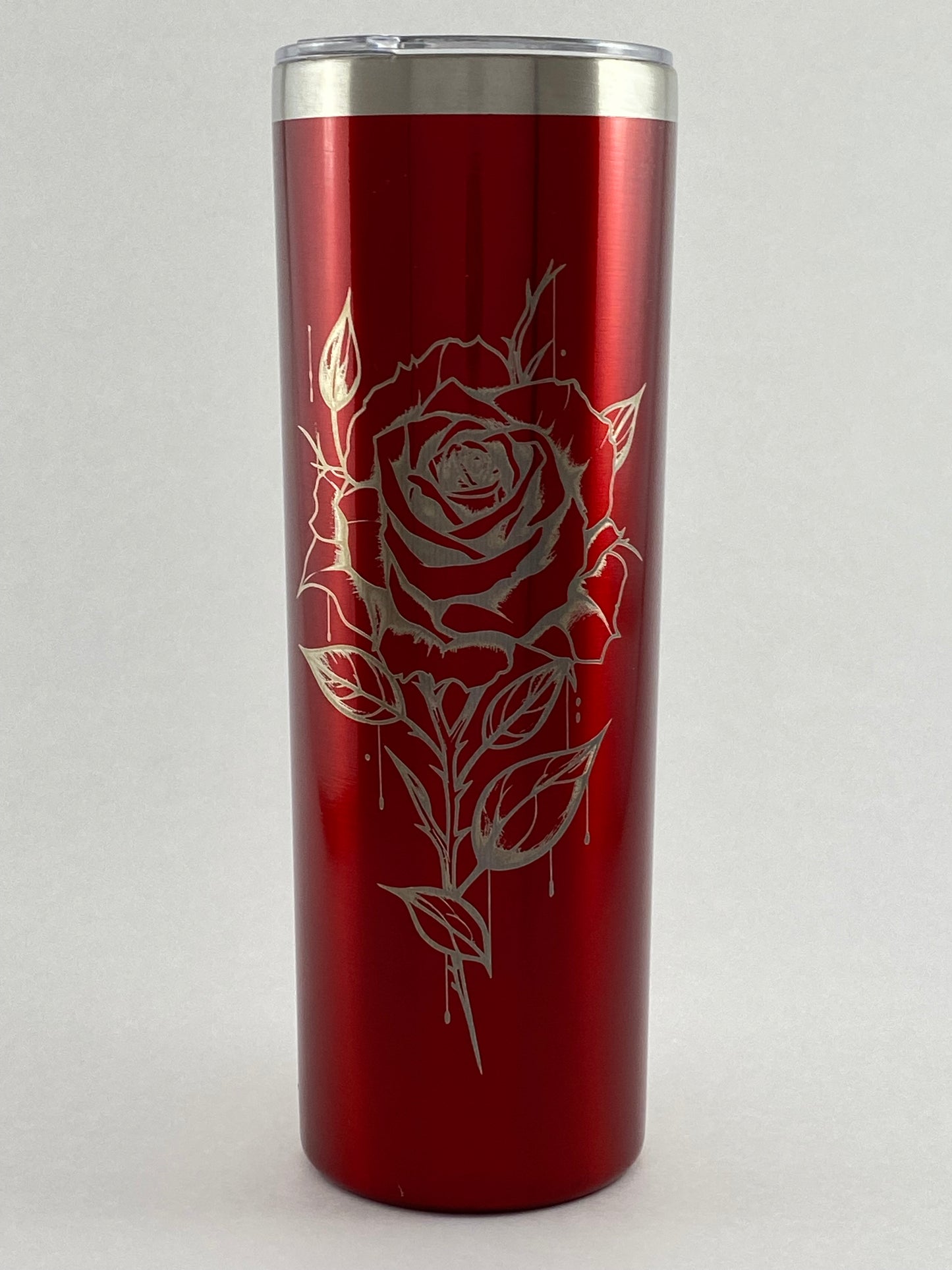 Dripping Rose 20 oz. Skinny Tumbler