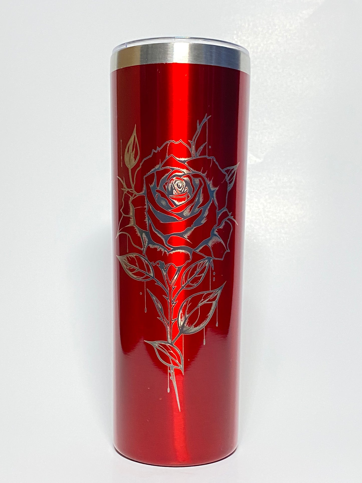 Dripping Rose 20 oz. Skinny Tumbler