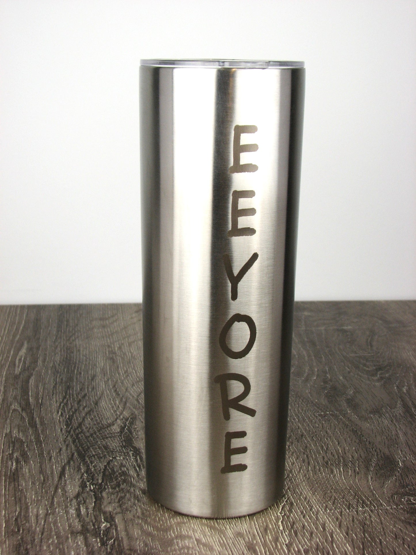 Vintage Eeyore Standing on His Head 20 oz. Skinny Tumbler