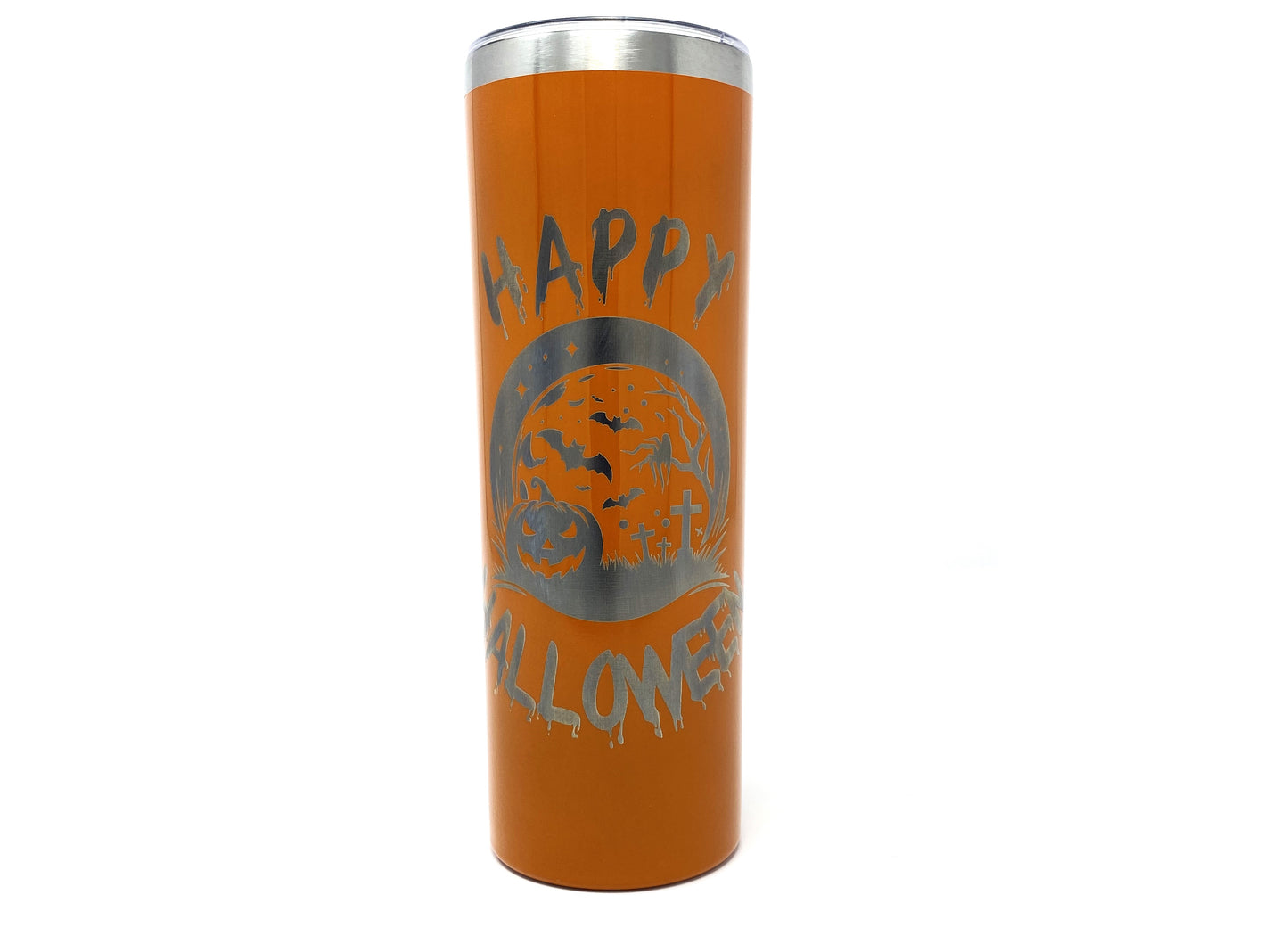 Happy Halloween Graveyard 20 oz. Skinny Tumbler