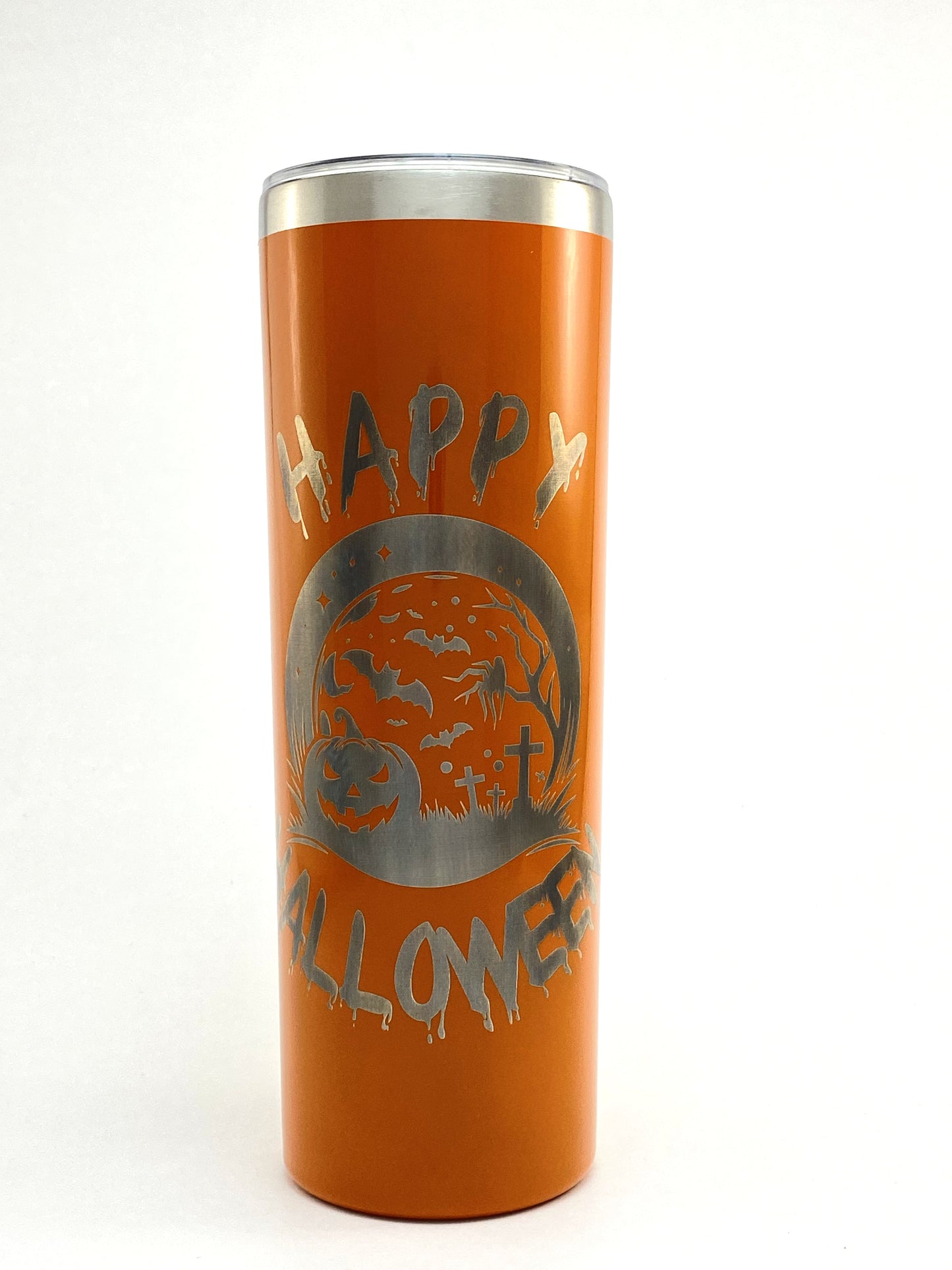 Happy Halloween Graveyard 20 oz. Skinny Tumbler