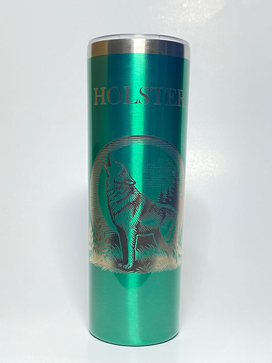 Howling Wolf 20 oz. Skinny Tumbler