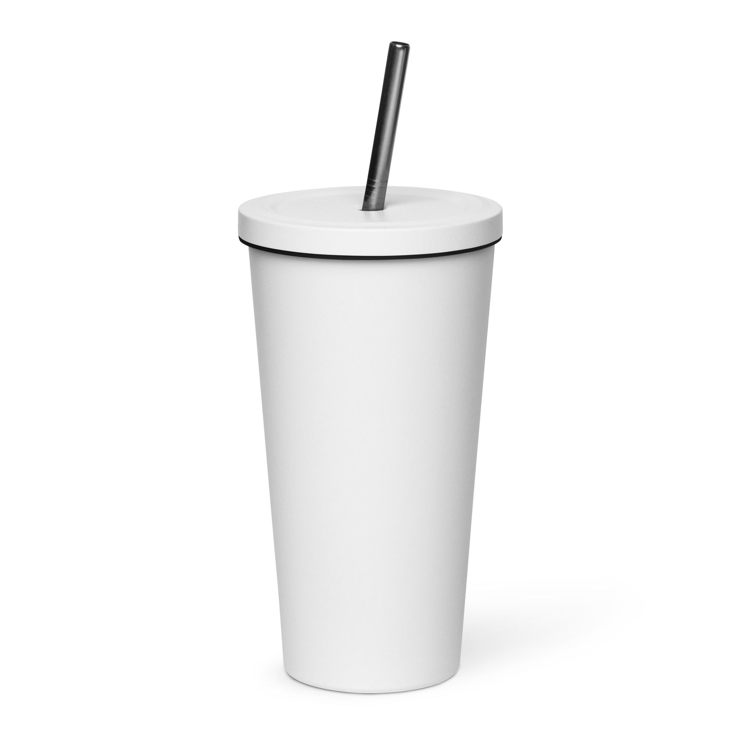 I Said BEER Insulated Tumbler with Straw