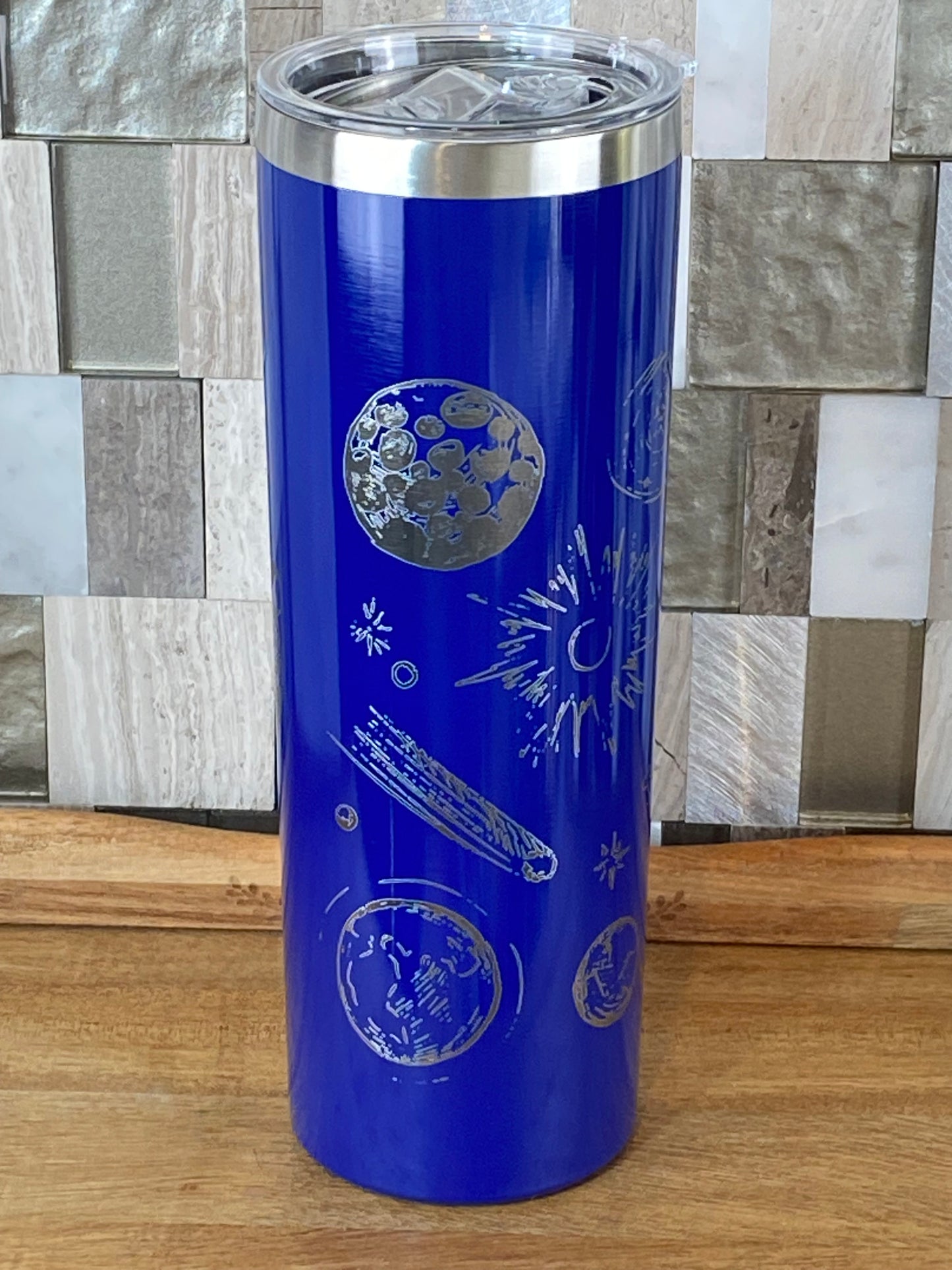 Outer Space 20 oz. Skinny Tumbler