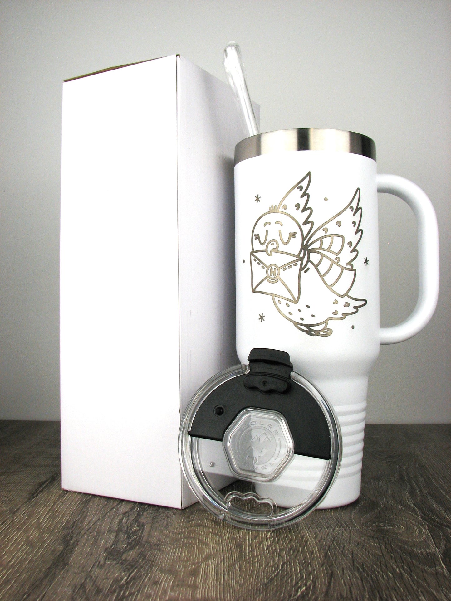 Owl Delivery 40 oz. Tumbler