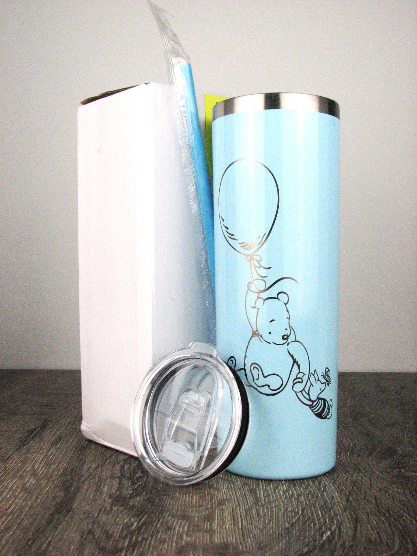 Pooh's Balloon 20 oz. Skinny Tumbler