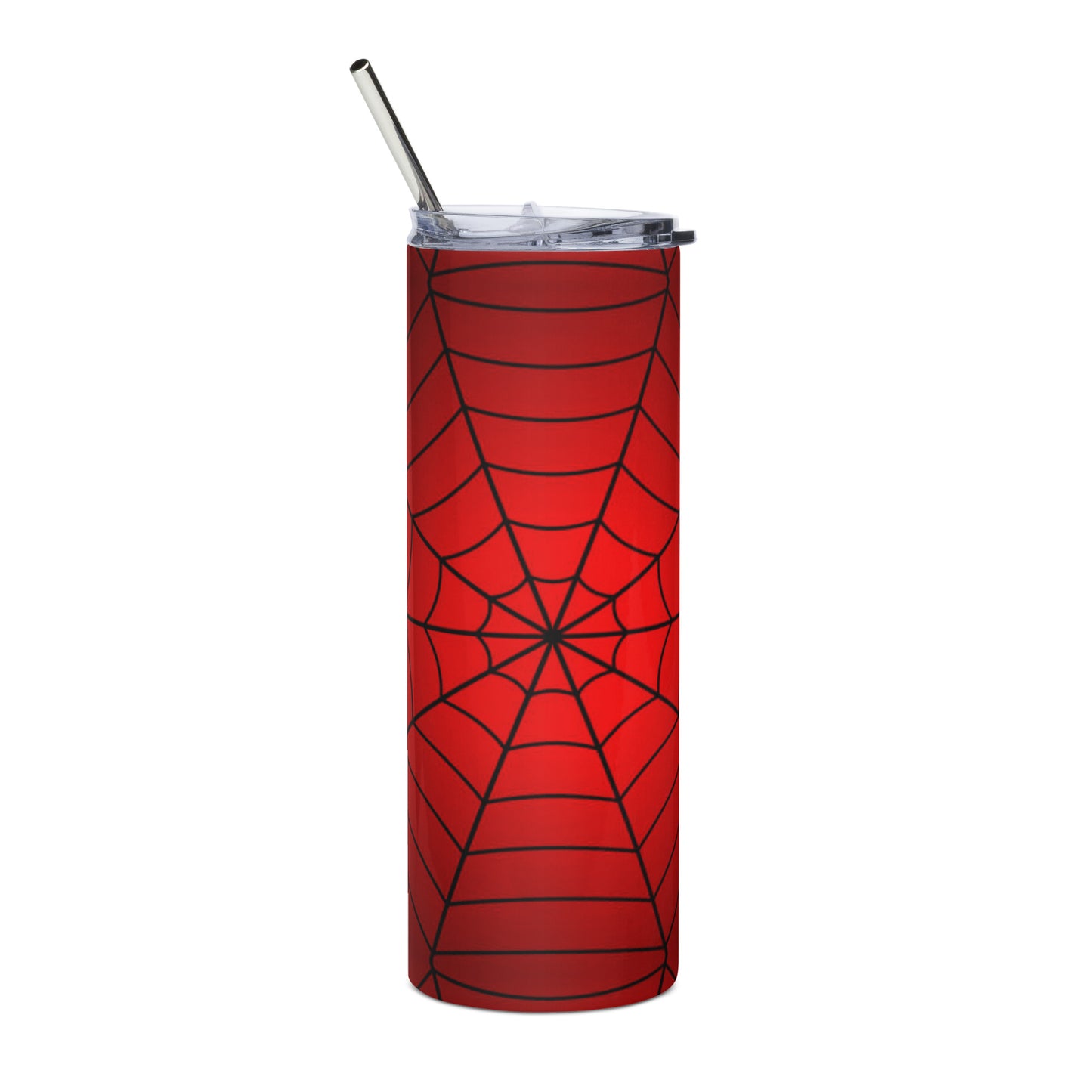 Crimson Spiderweb Stainless Steel Tumbler