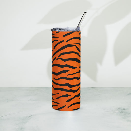 Bengal Tiger Striped Stainless Steel Tumbler