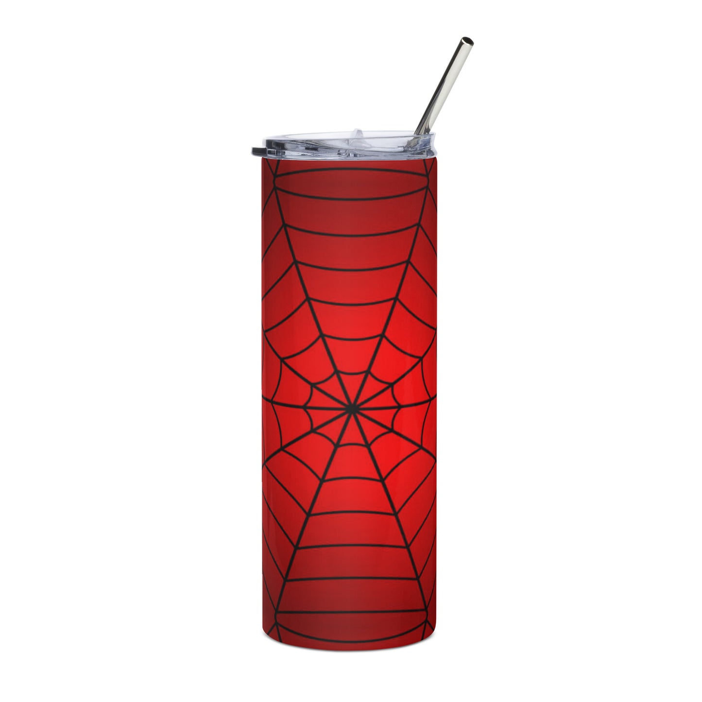 Crimson Spiderweb Stainless Steel Tumbler