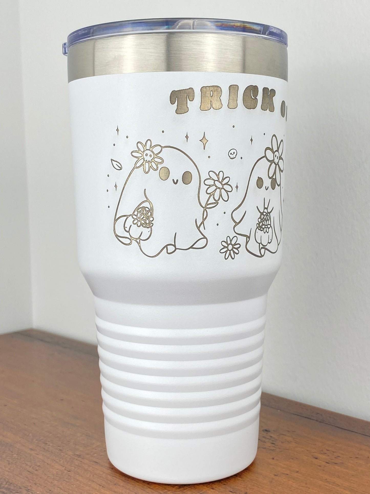 Cute Trick or Treat Ghosts 30 oz. Tumbler