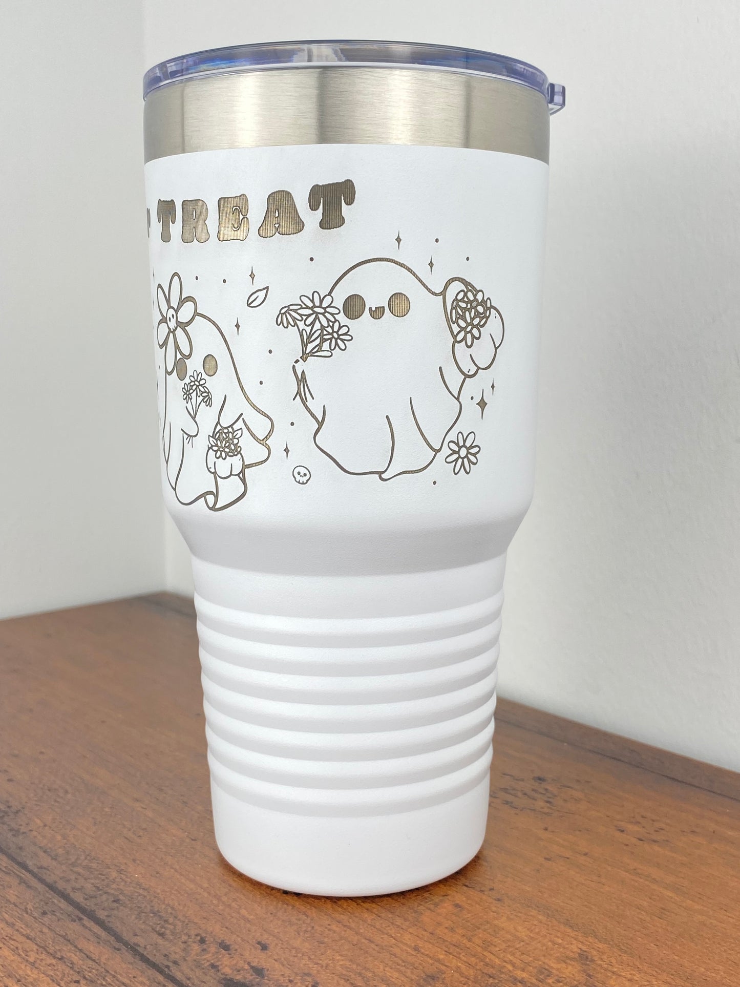 Cute Trick or Treat Ghosts 30 oz. Tumbler