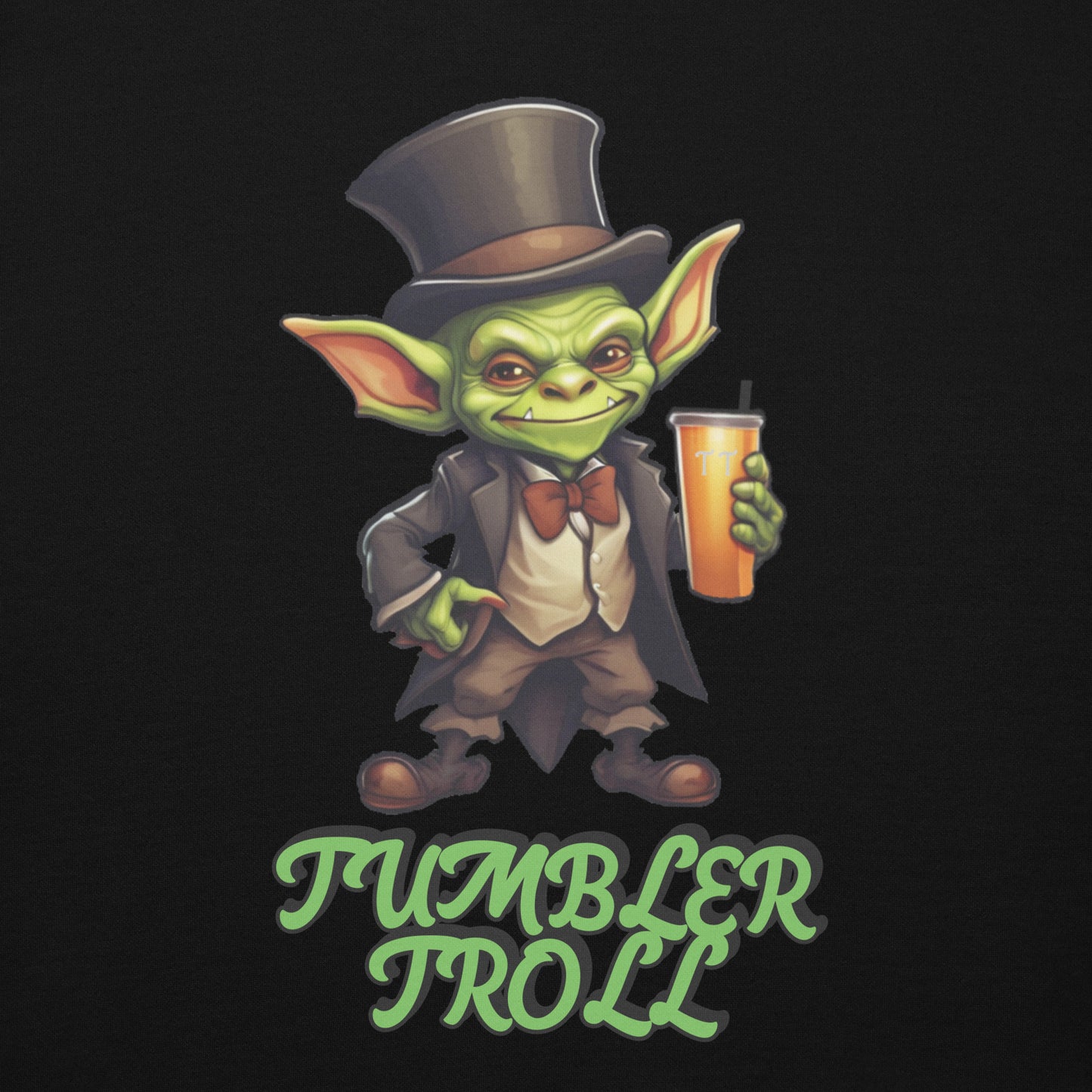 Tumbler Troll Unisex Hoodie