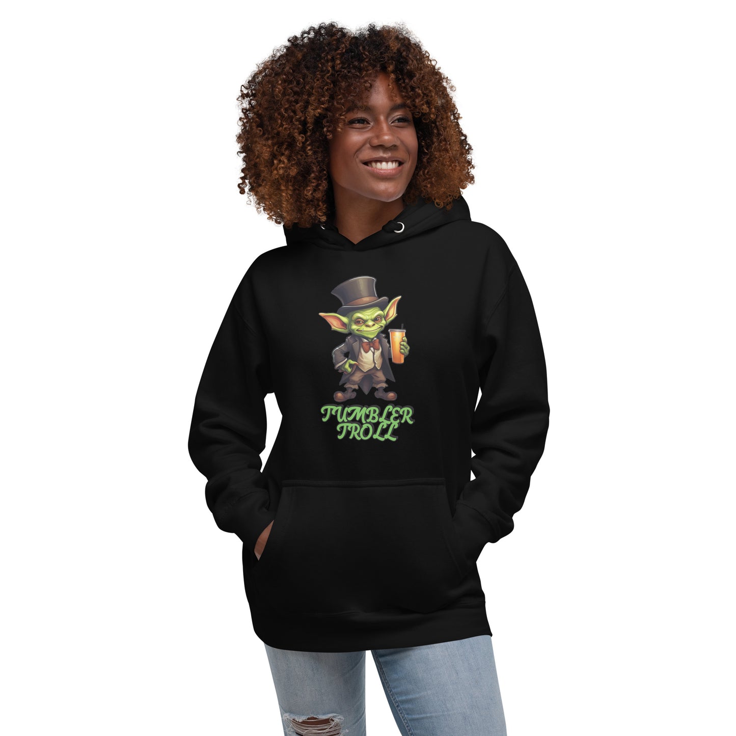 Tumbler Troll Unisex Hoodie