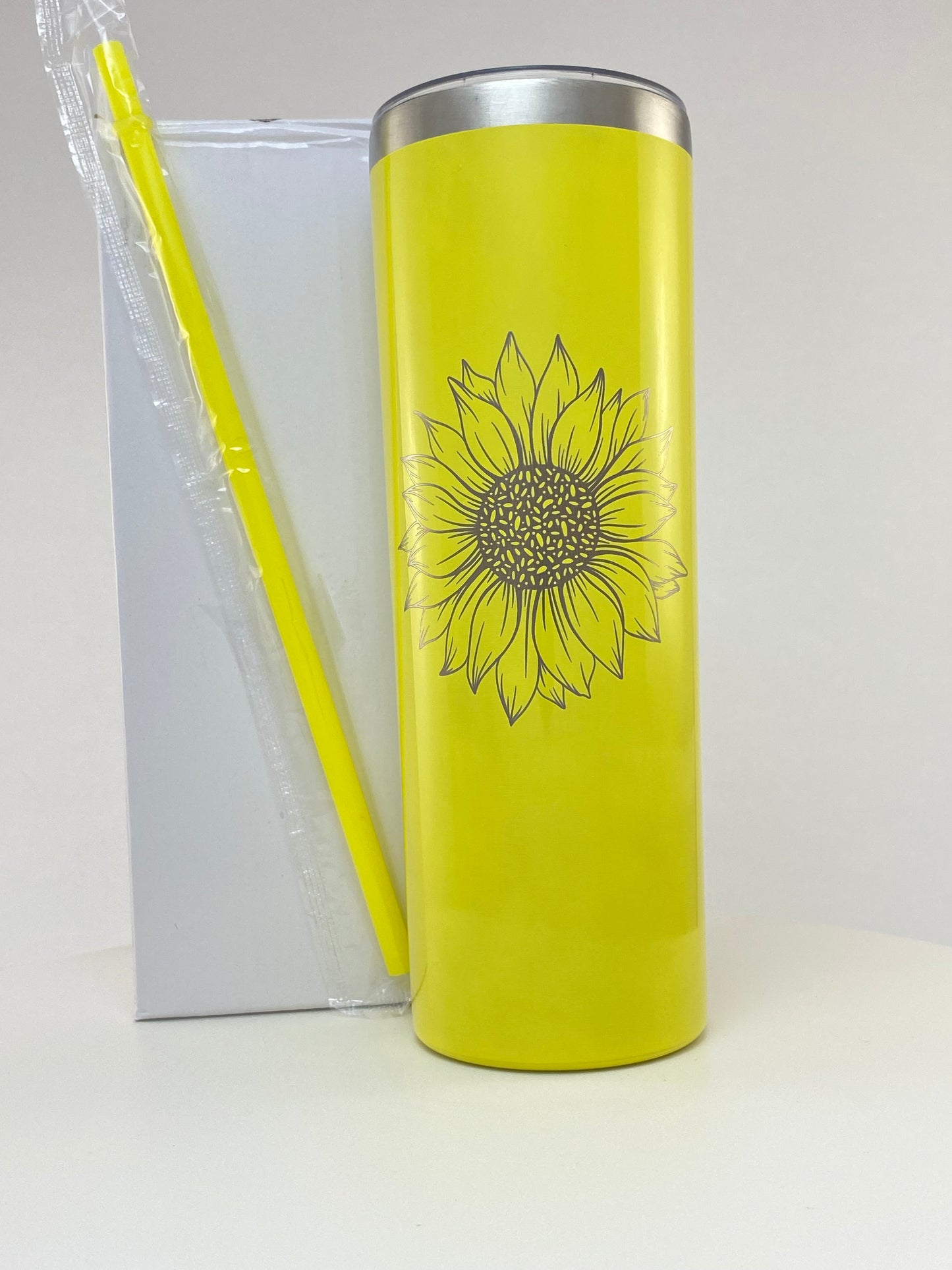 Sunflower 20 oz. Skinny Tumbler